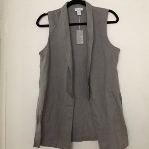 Linen vest